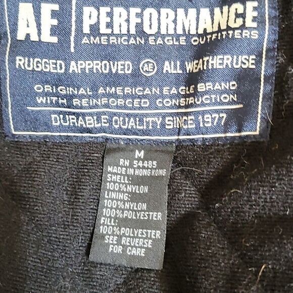 AMERICAN EAGLE PERFORMANCE Hooded Jacket Medium - Picture 15 of 16